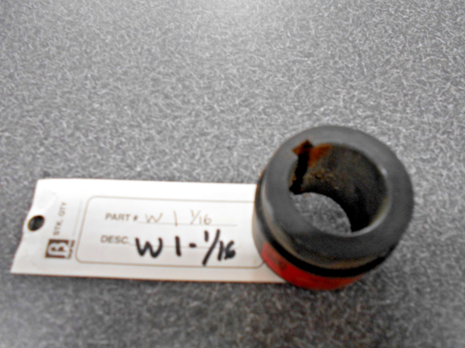 Weld-On Hub, Series W 1-1/16. Round Bore. Burns/Tisco. NOS!