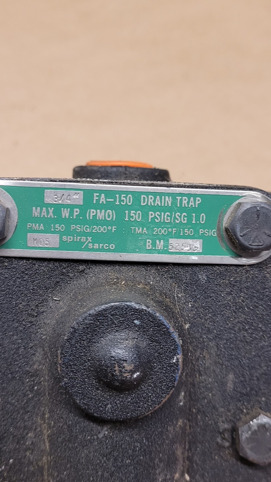 New Spirax Sarco FA-150 3/4″ NPT Drain Trap S4