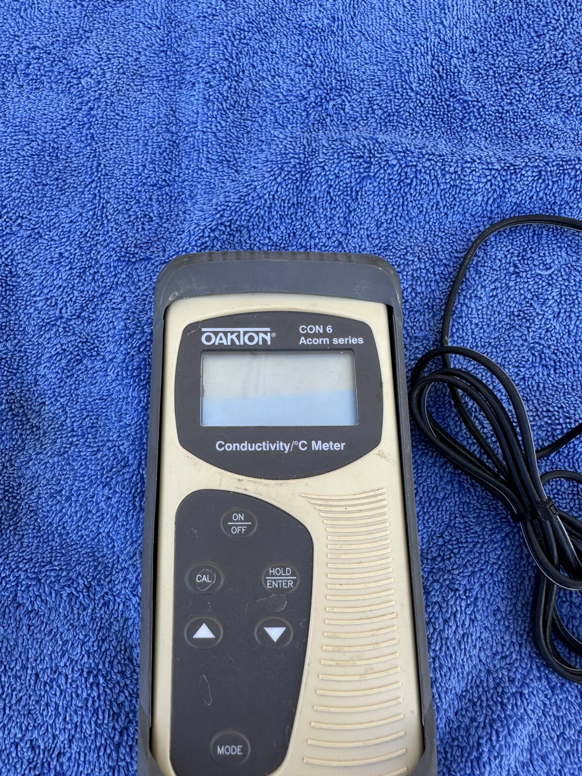 OAKTON CON 6 CON6/TDS6 ACORN HANDHELD CONDUCTIVITY TDS METER + PROBE