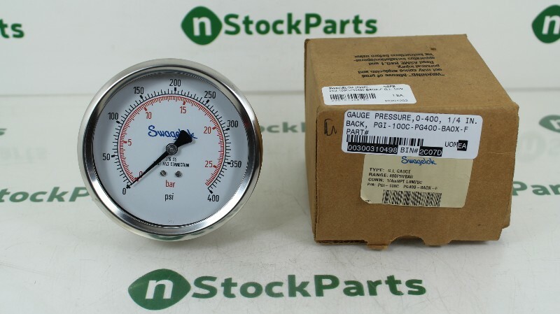 SWAGELOK PGI-100C-PG400-BAOX-F G.I. GAUGE NSFB