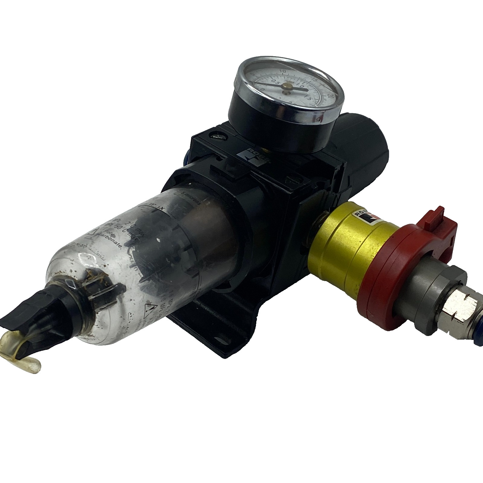 ROSS 913K77 Pneumatic Air Filter Regulator Lubricator 10.3bar 52 C