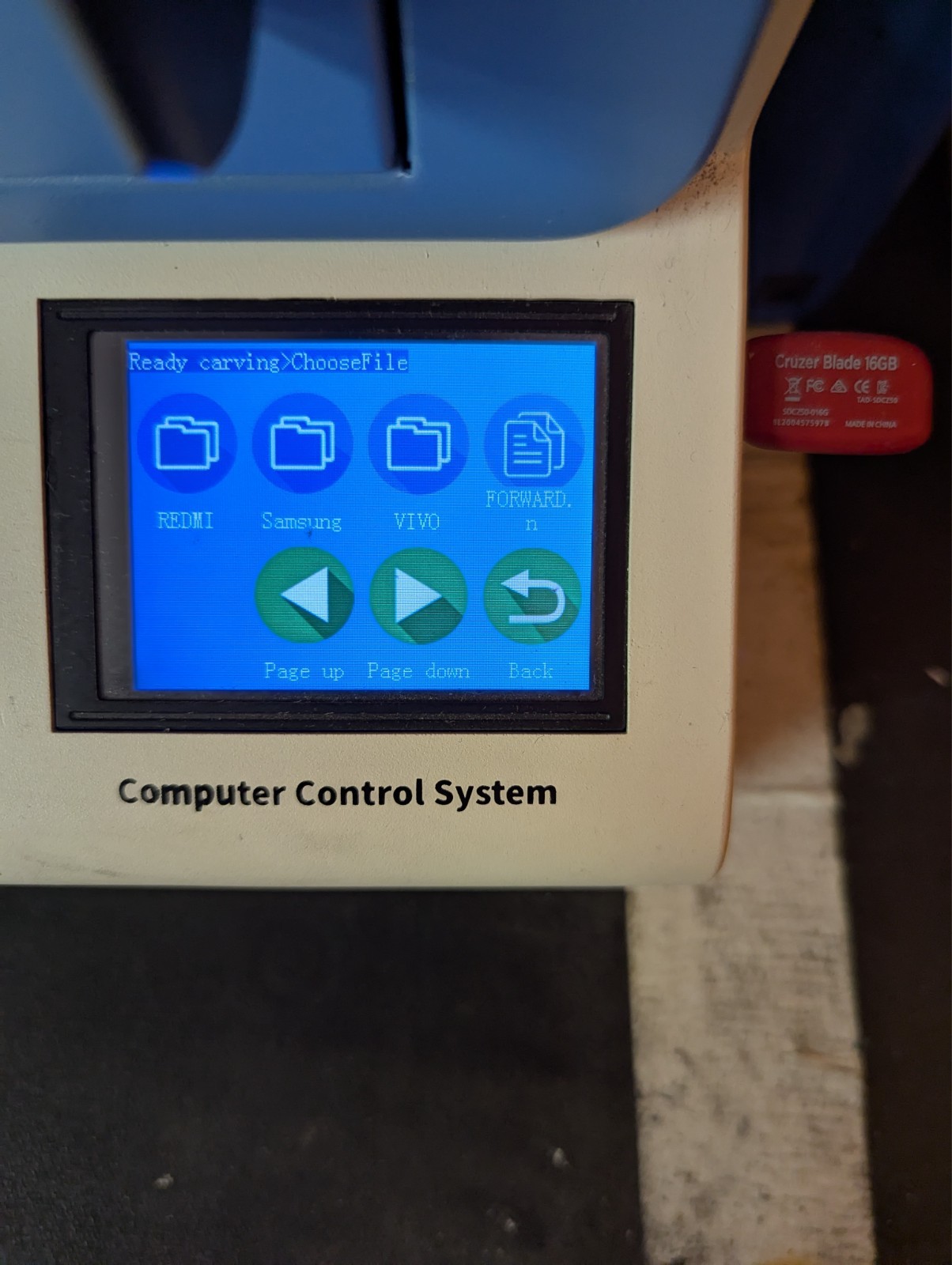 Forward Blue Light Laser Separation Machine with Air Purifier USA Seller