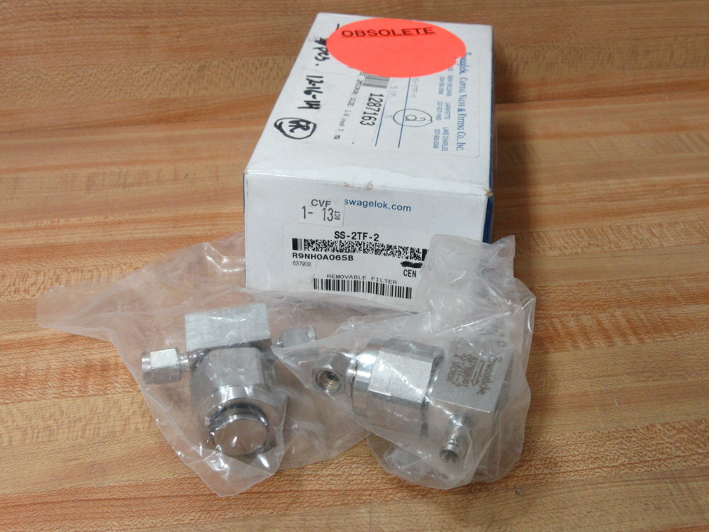Swagelok SS-2TF-2 Particulate Filter 637908001 (Pack of 2)