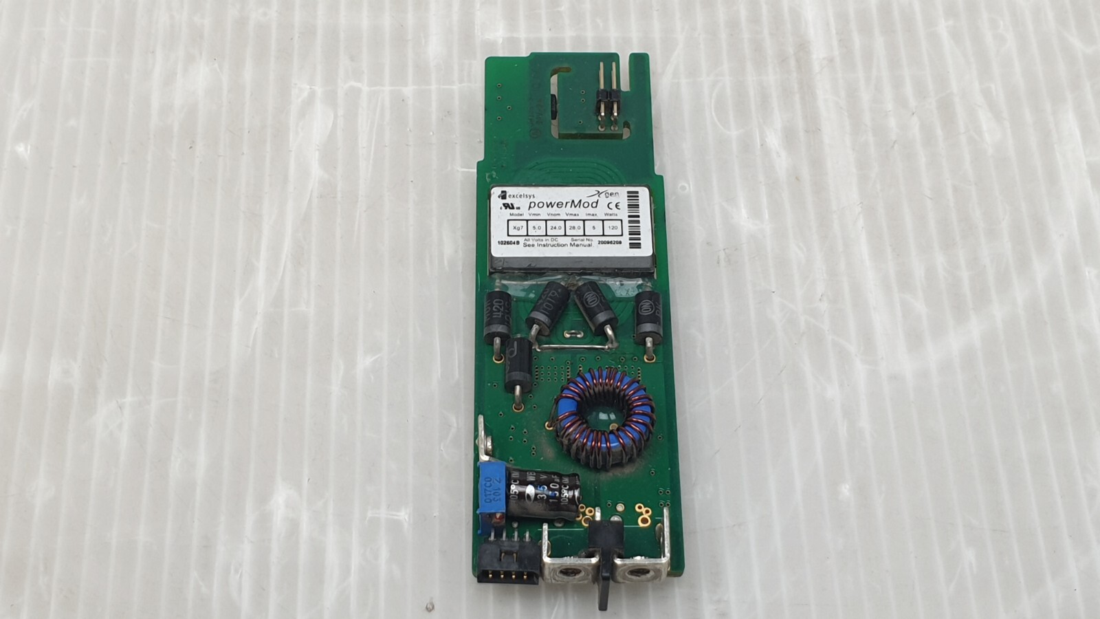 Excelsys PowerMod Xgen XG7 5.0 to 28.0 VDC, 5A, 120W 102604B