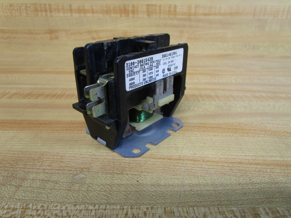 Products Unlimited 3100-20Q1542B Contactor D661461P01