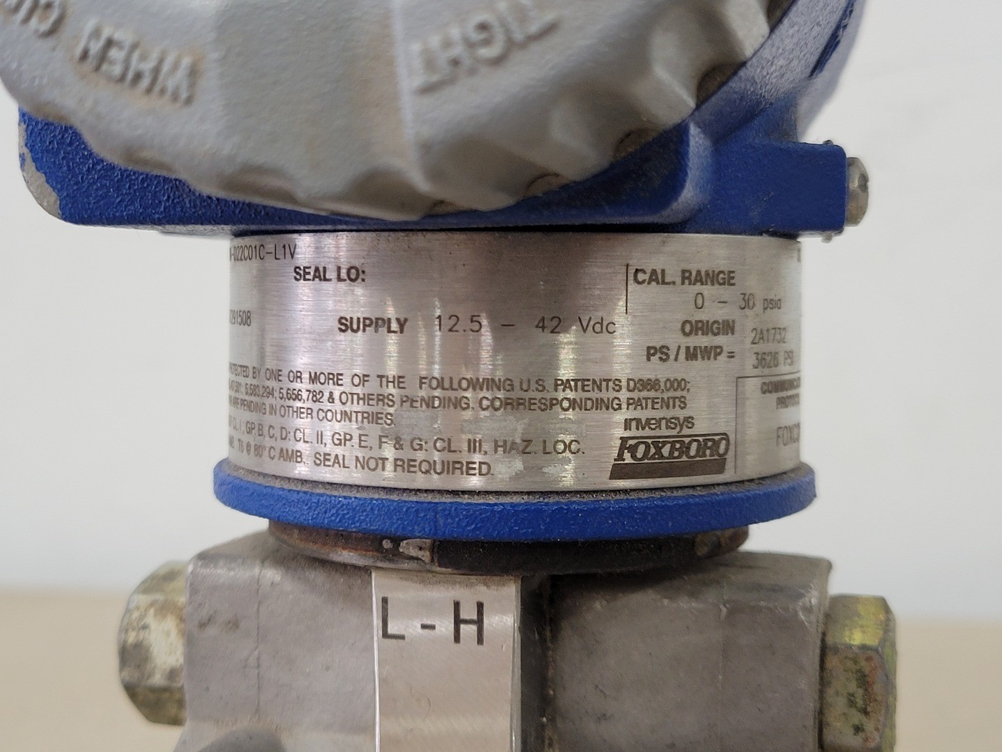 Foxboro IAP20-D22C01C-L1V 12.5-42VDC Gage Pressure Transmitter – Electrical