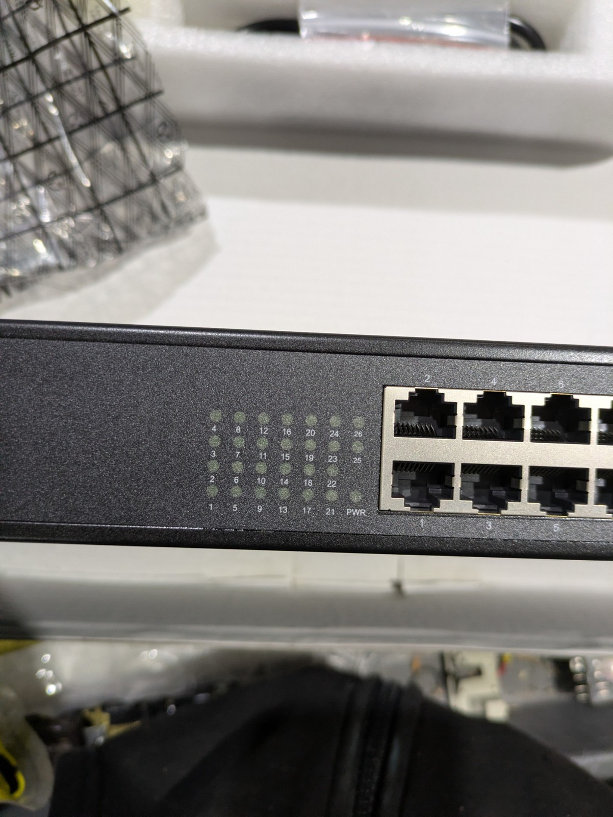SIGNAMAX C-100 24 PORT FAST ETHERNET POE+ LITE SWITCH SC10030 DC52V 5A HOFFMAN