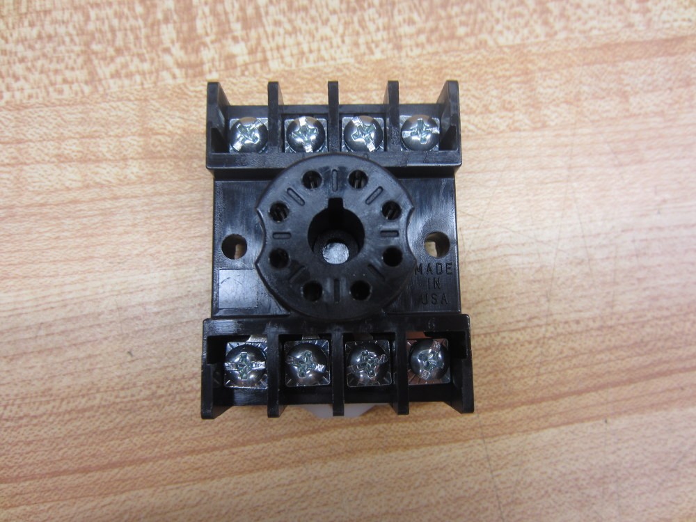 Custom Connector 0T08-PC Relay Socket 0T08PC 600V /10A (Pack of 2)