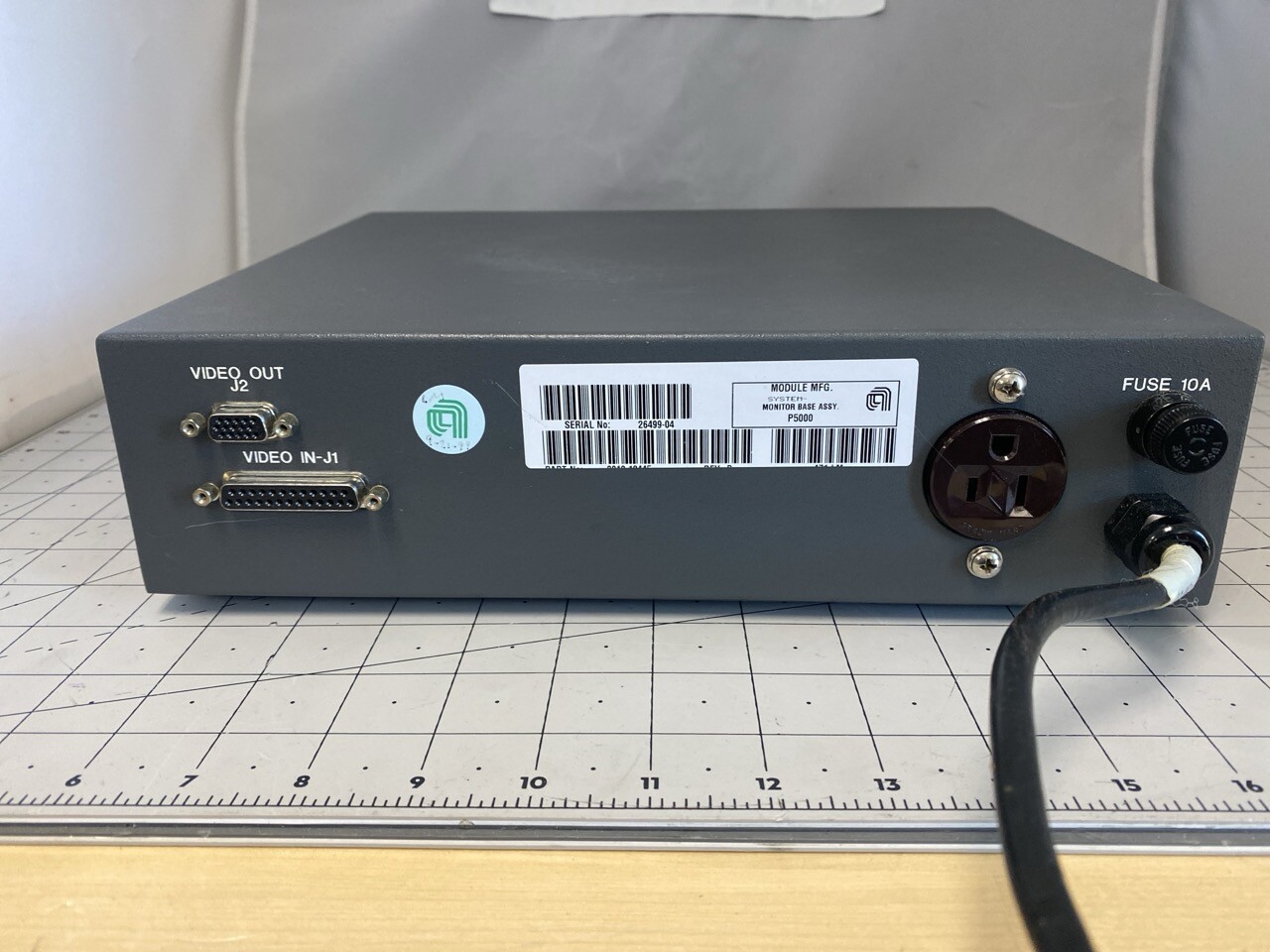 Applied Materials P5000 Monitor Base Assembly PN: 0010-13445 REV: B