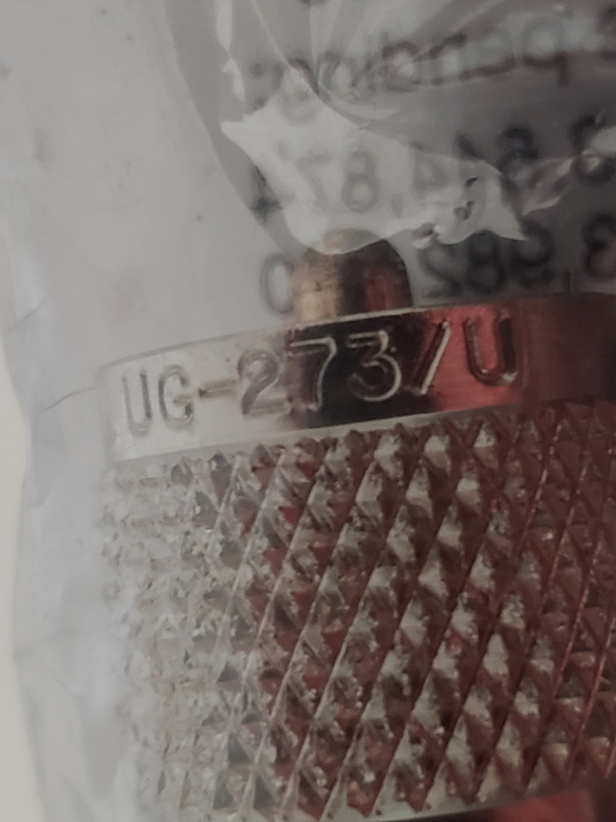AMPHENOL UG-273/U CONNECTOR PLUG FEMALE-UHF MALE ADAPTER NIB