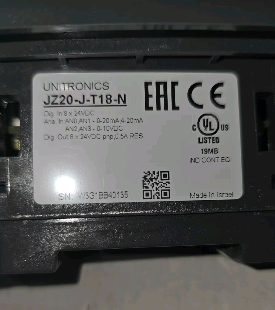UNITRONICS JZ20-J-T18-N / JZ20JT18N (BRAND NEW)