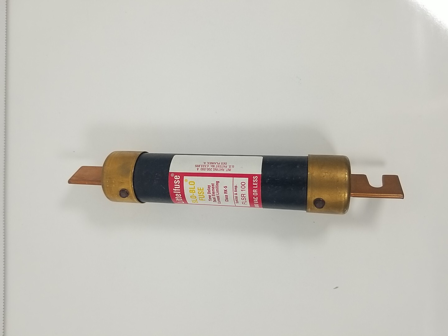 Littelfuse FLSR 100 AMPS SLO-BLO Fuse Time Dela6 Dual Element Current Limiting