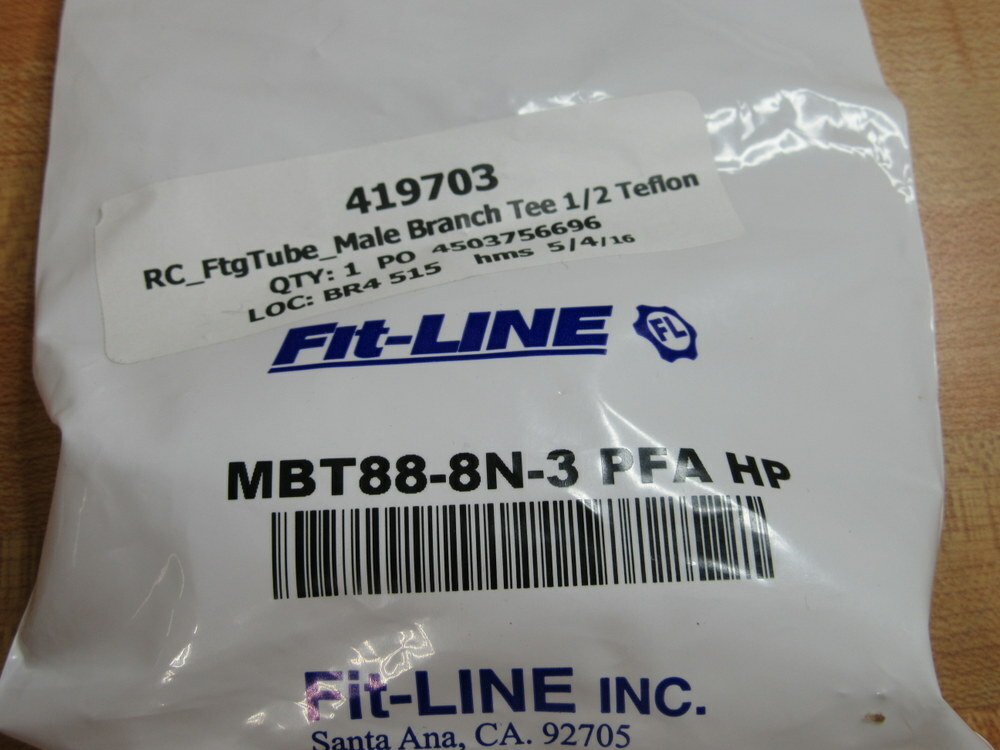 Fit-Line MBT88-8N-3 1/2″ Male Branch Tee MBT888N3