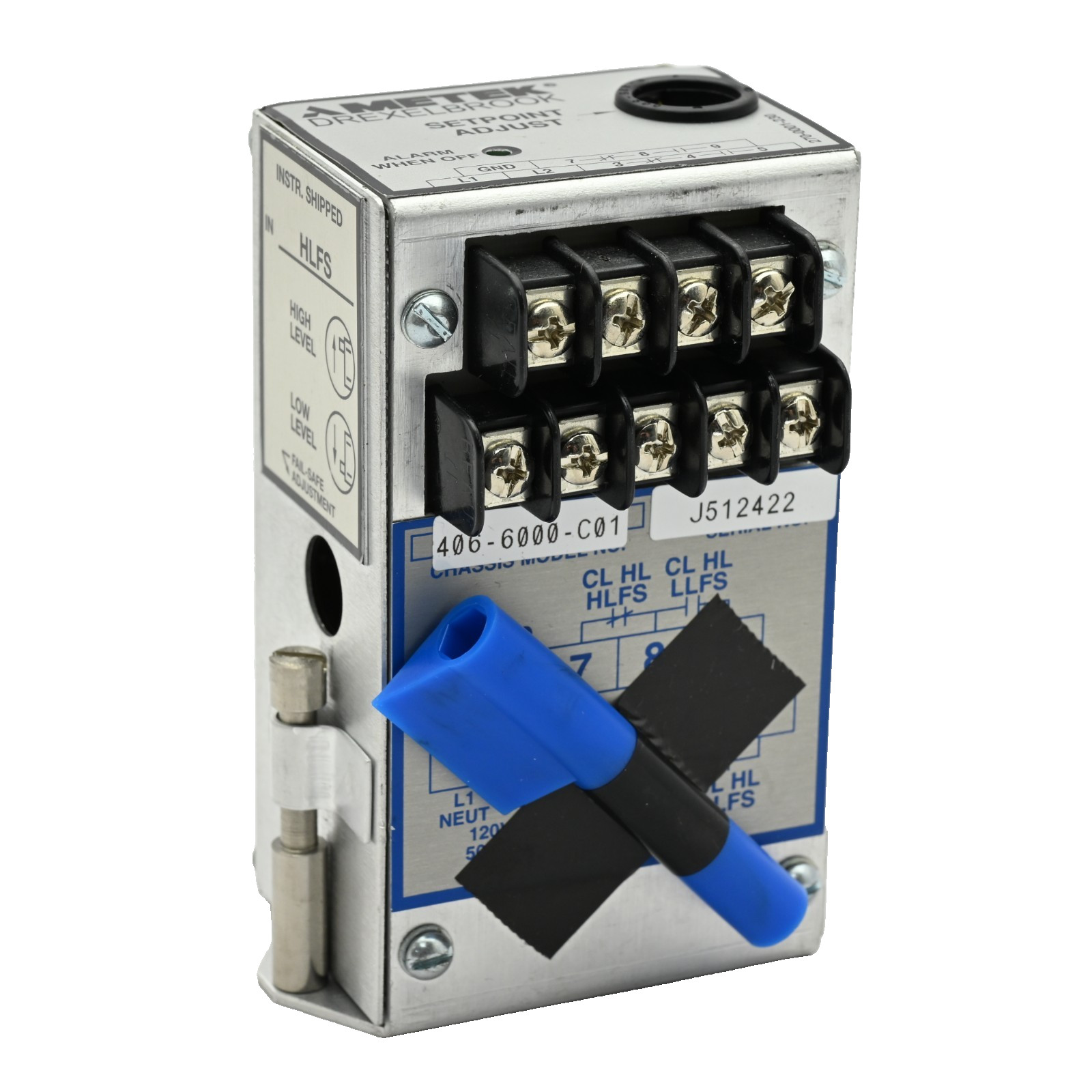 Ametek Drexelbrook 406-6200-F01 Level Control Transmitter