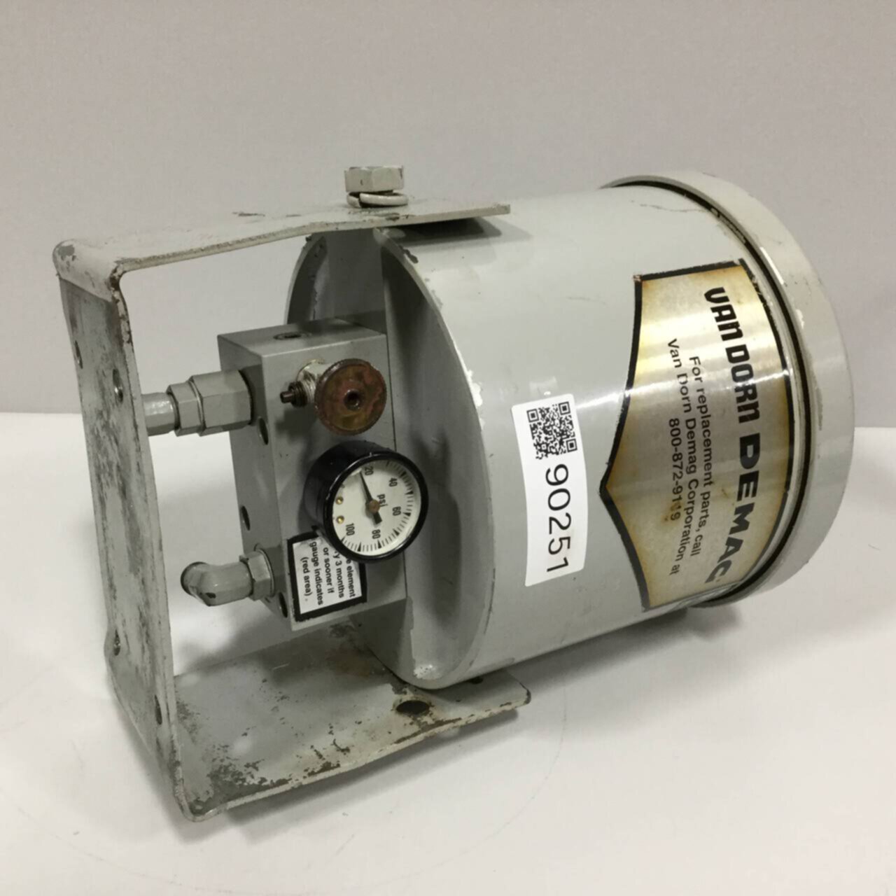 FILTROIL Van Dorn Filter BU-100 Used #90251