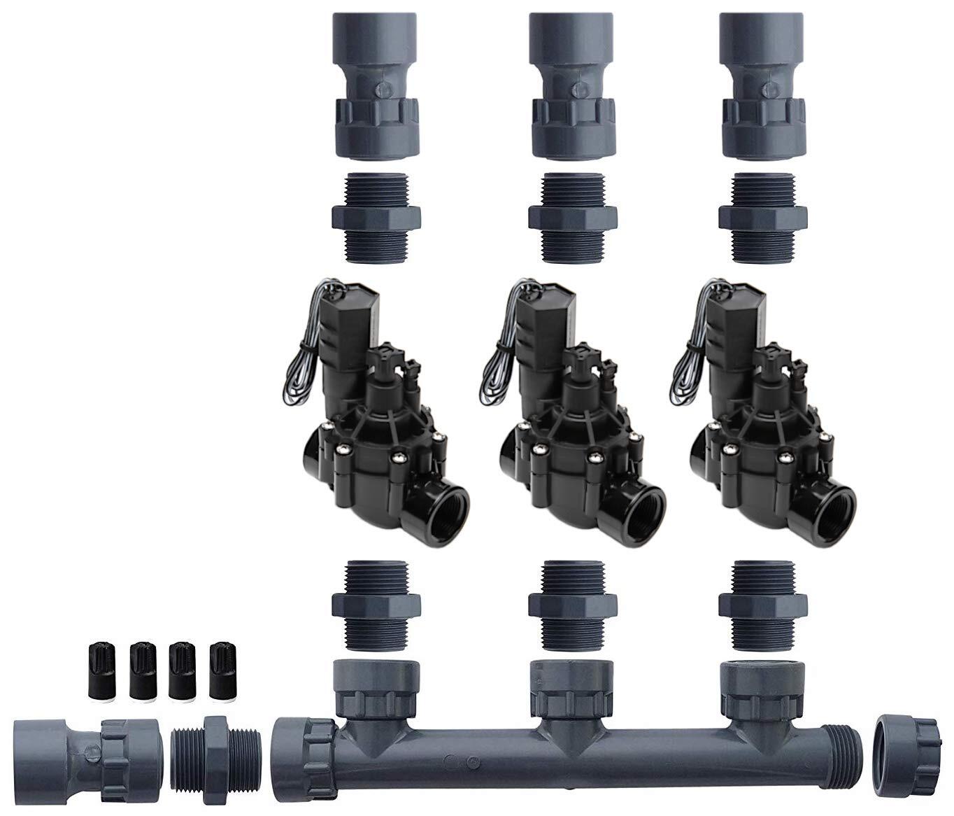 Rain Bird 100DVF Dura Manifold Valve Kit with Flow Control – Slip 100DVF-NPT …
