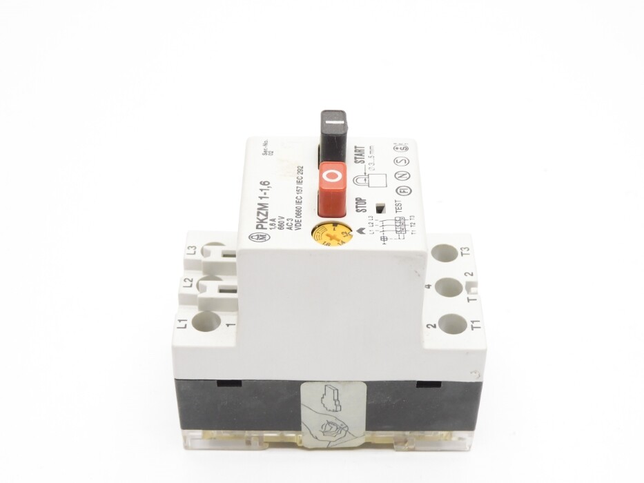 KLOCKNER MOELLER PKZM1-1.6 1-1.6A 575V UNMP