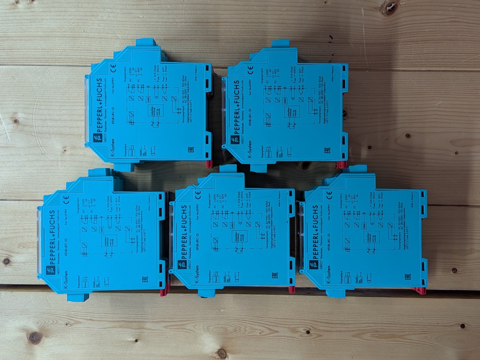 Pepperl Fuchs KFU8-UFC-1.D Signal Converter Frequency DIN Rail Tested