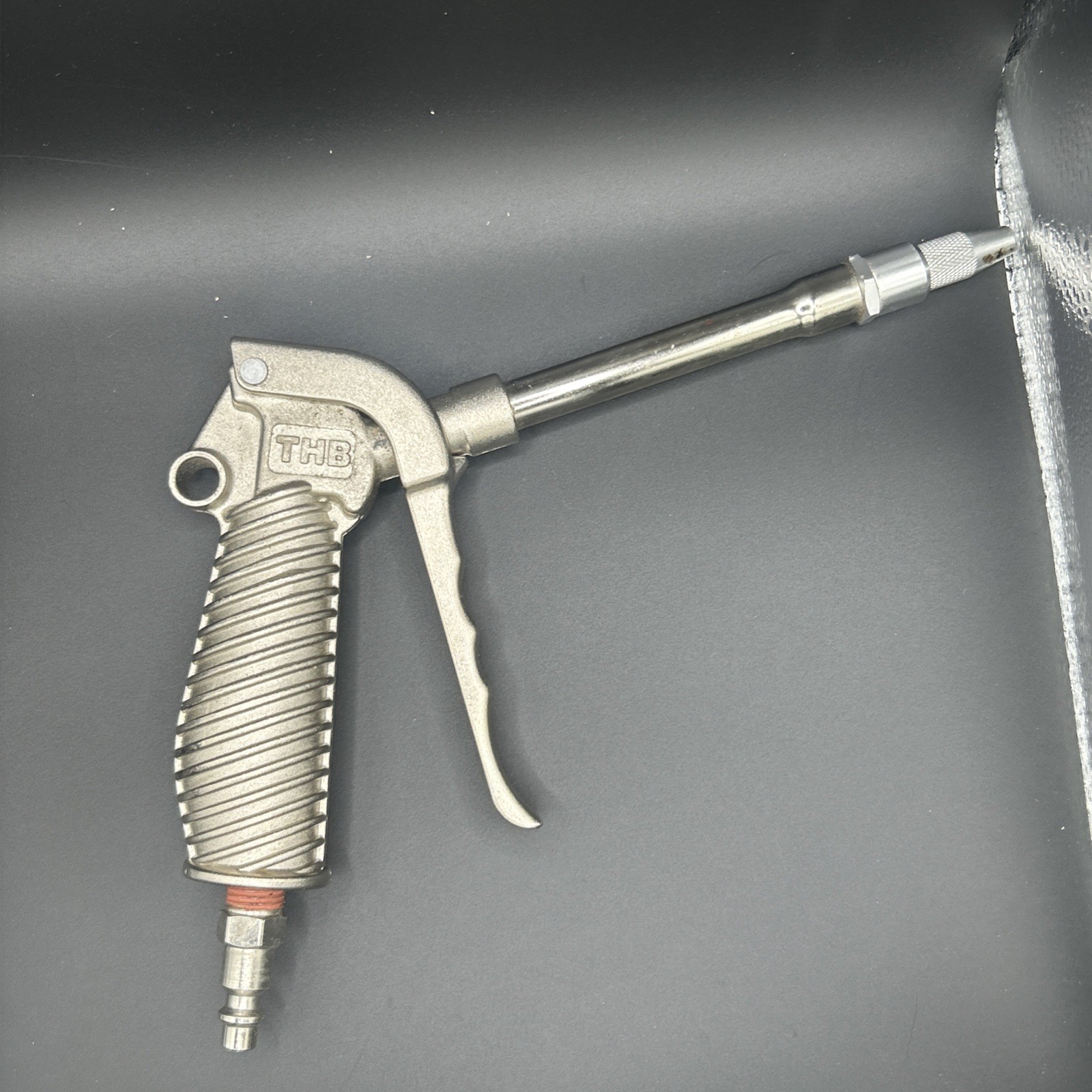 3 Piece High Flow Safety Air Gun 3/8 NPT Inlet, 230 Max psi, Aluminum Hose