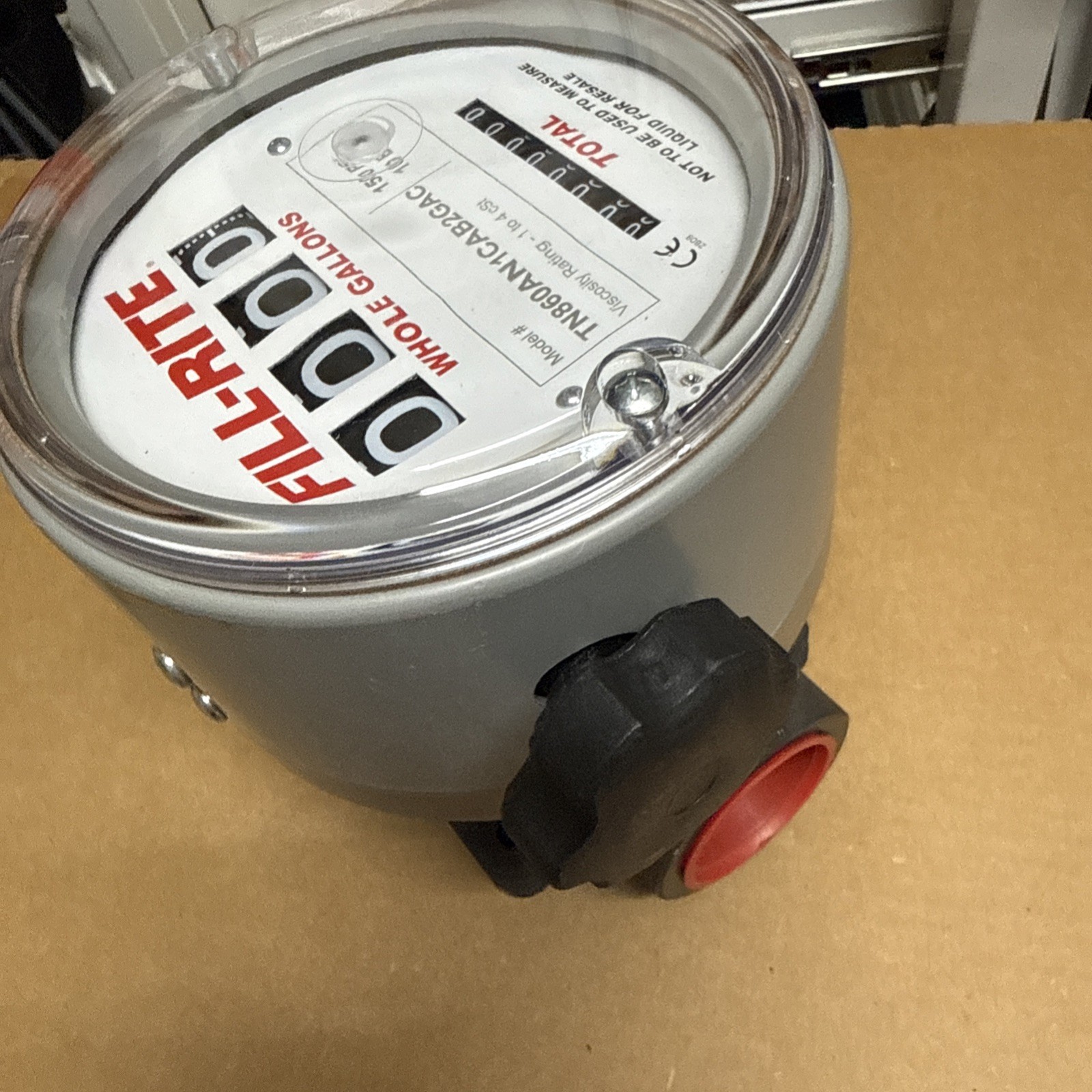 FILL-RITE TN860AN1CAB2GAC Flowmeter 150 PSI 1-1/2 in Mechanical Flow Meter New