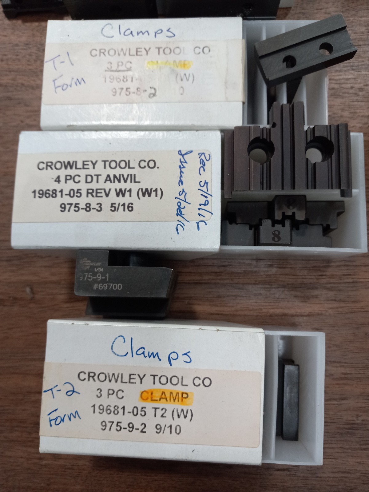 Crowley Tool drive tools insert holders 975- New Big LOT