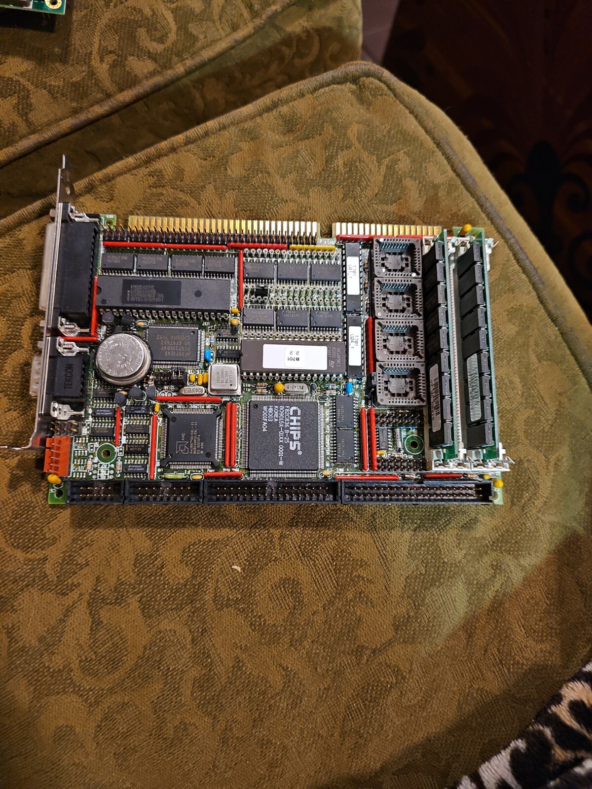 Teknor Microsystems TEK-AT2 T701A_5-25 Computer T701SX25