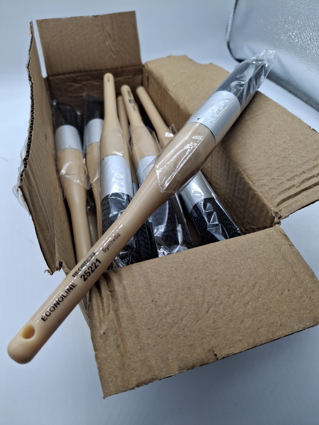 Weiler 25221 Parts Cleaning Brush Nylon Fill Foam Round Handle 12 Count Box