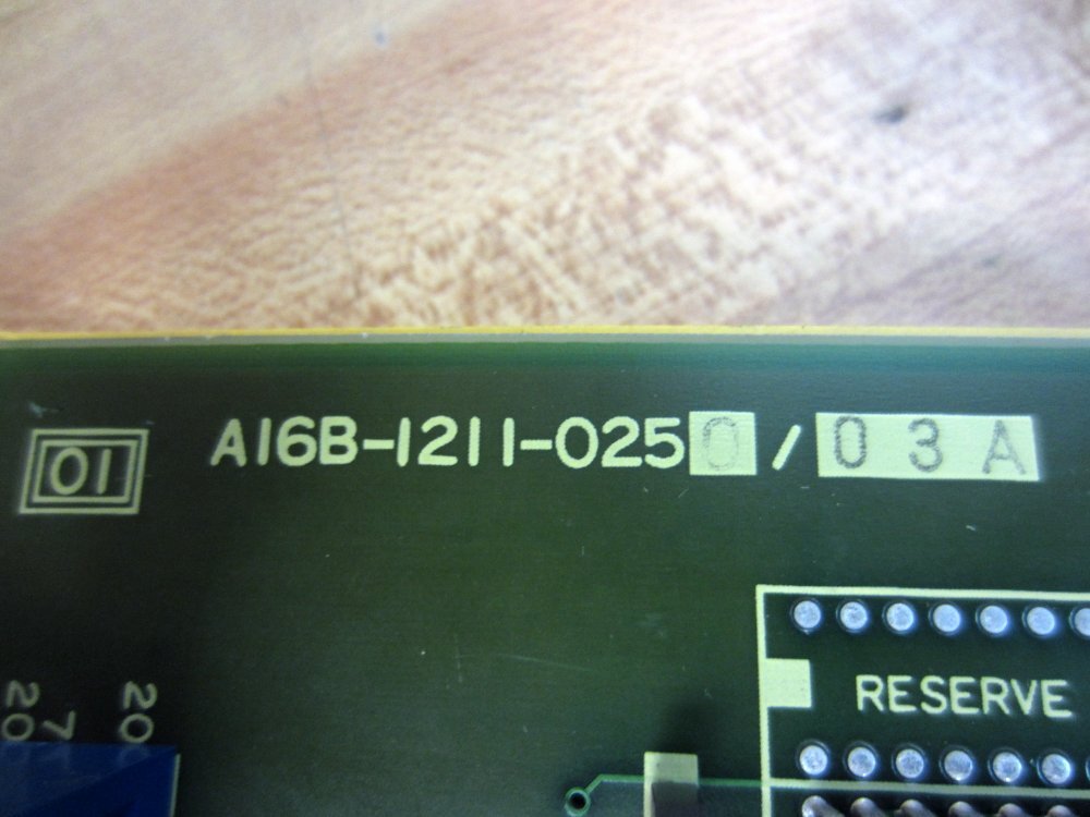 Fanuc A16B-1211-0250 Interface PCB A16B-1211-0250/03A
