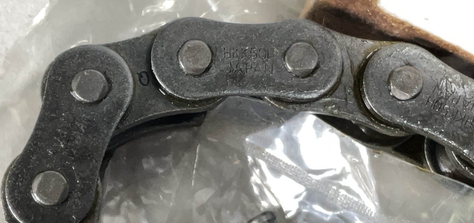 HKK RH060R1X Heavy Series Roller Chain 12 Inches, 1 Foot W/ Connecting Link New