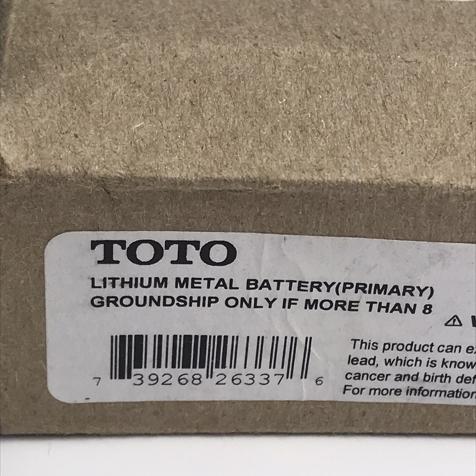 TOTO THP3053 Lithium Battery,Toto