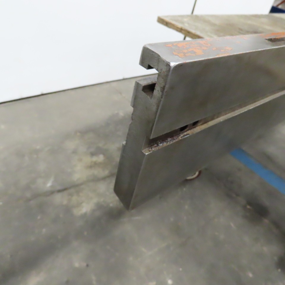 Press Brake Lower Die Holder 84-3/8″ L x 5″ W 5/8″ T-Slot