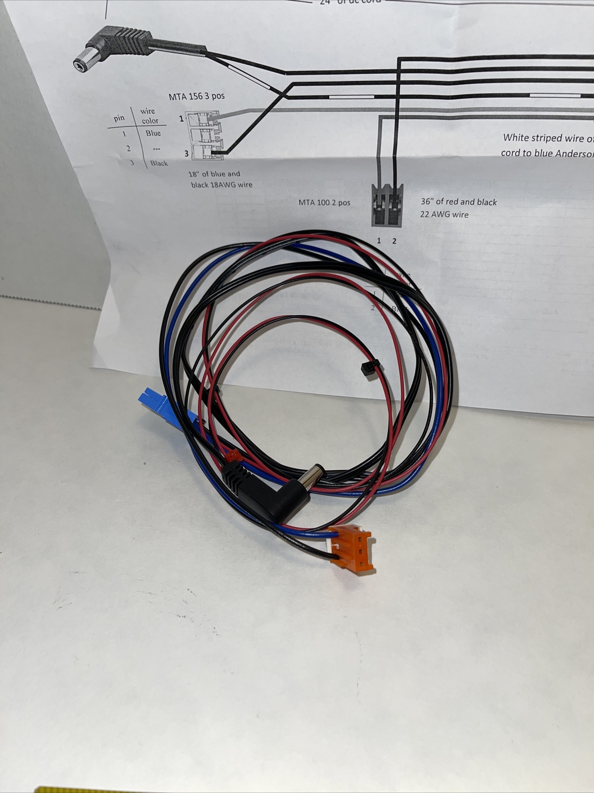 Howard Technology Solutions DC Cable 07WIROA00AH00 For Medhubx