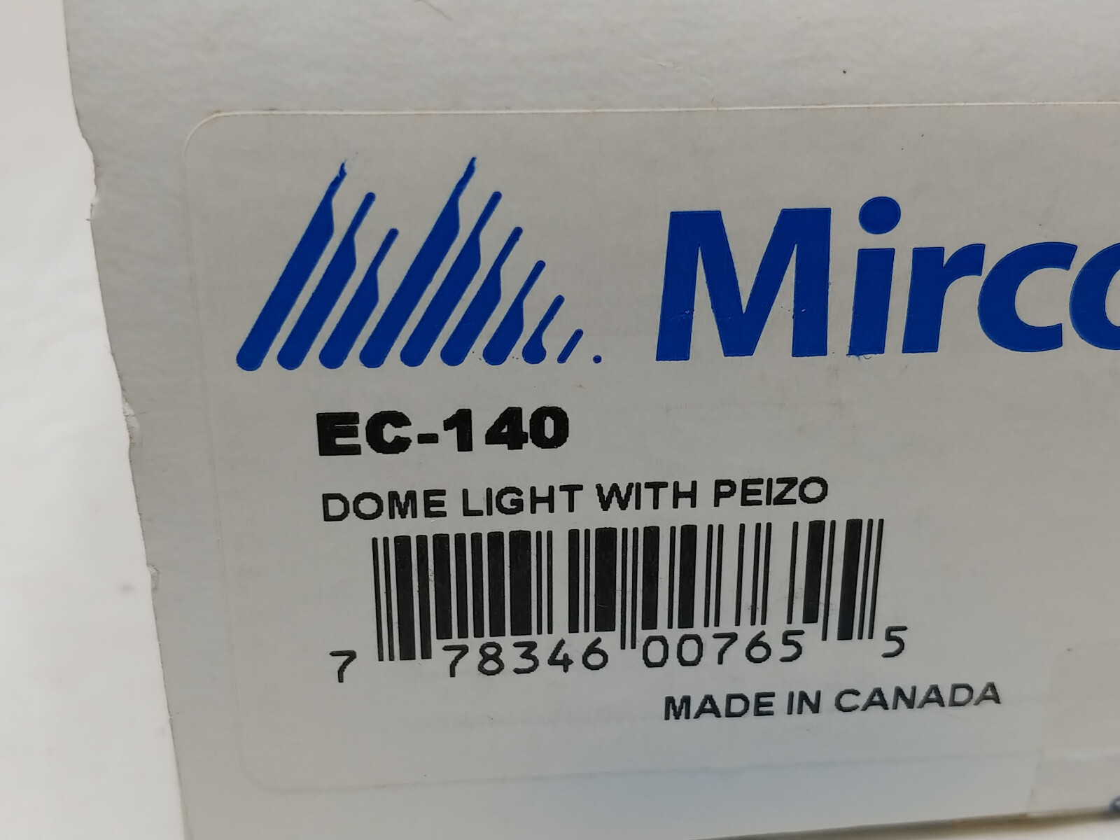EC-140 MIRCOM Dome Light with Peizo