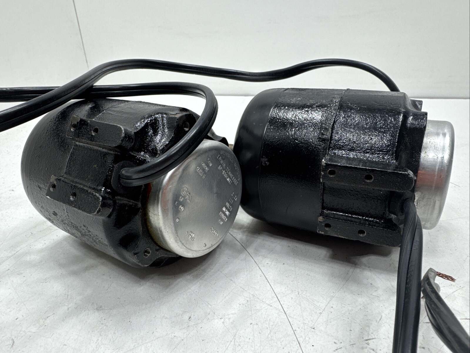 (Qty.2) Morrill Motors SP-B50EM12 Bearing Motors