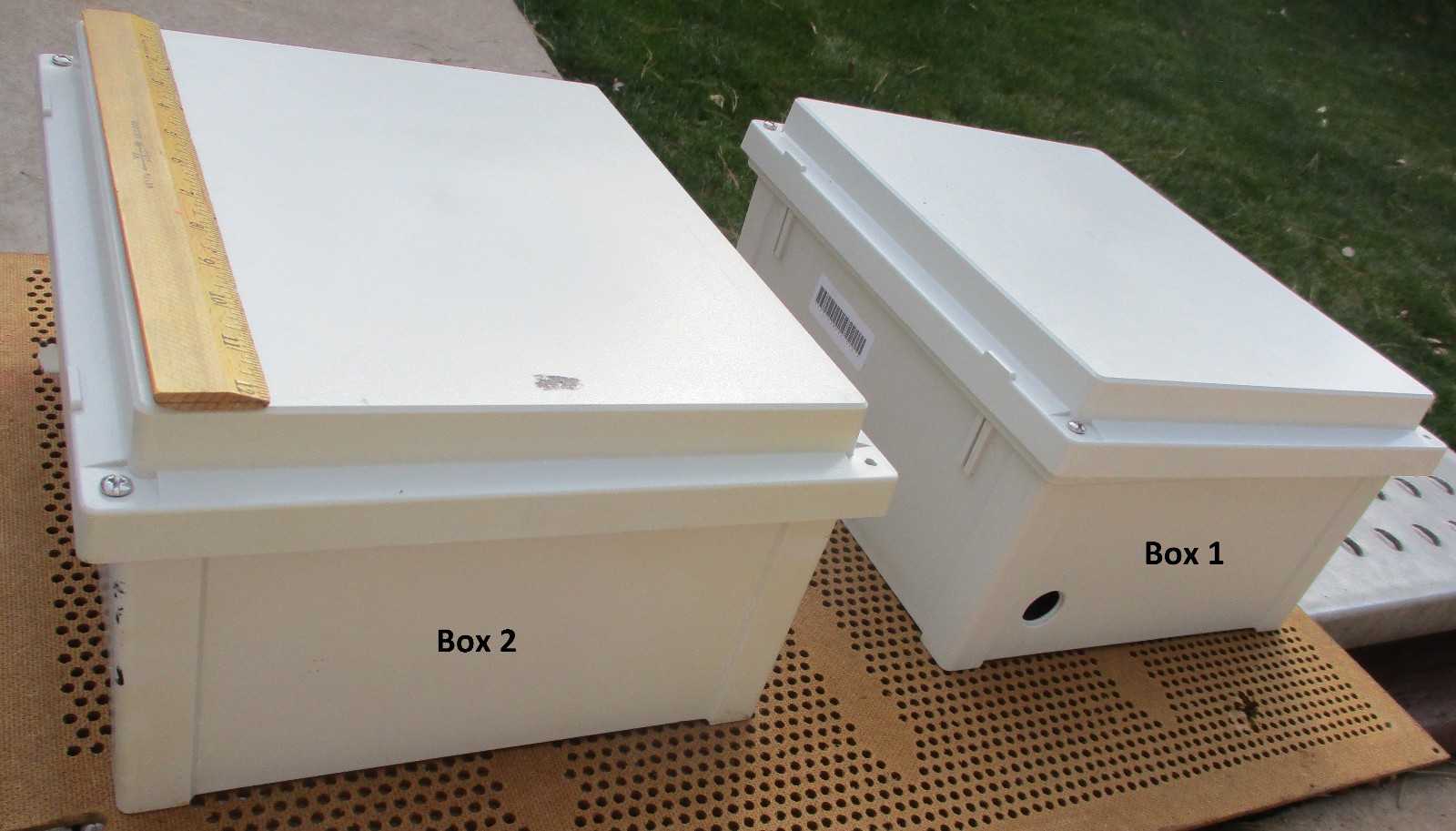 FIBOX ARCA UL Enclosure A-2746 Hinged Opaque NEMA, 10 x 12 x 6, 305 x 254 x 152