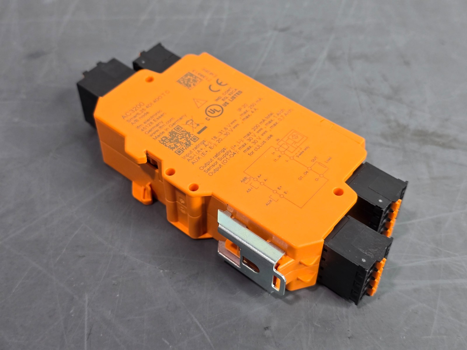 IFM Electronic AC3200 SmartL25 4DI/4DO T C A/B Node Industrial AS-Interface
