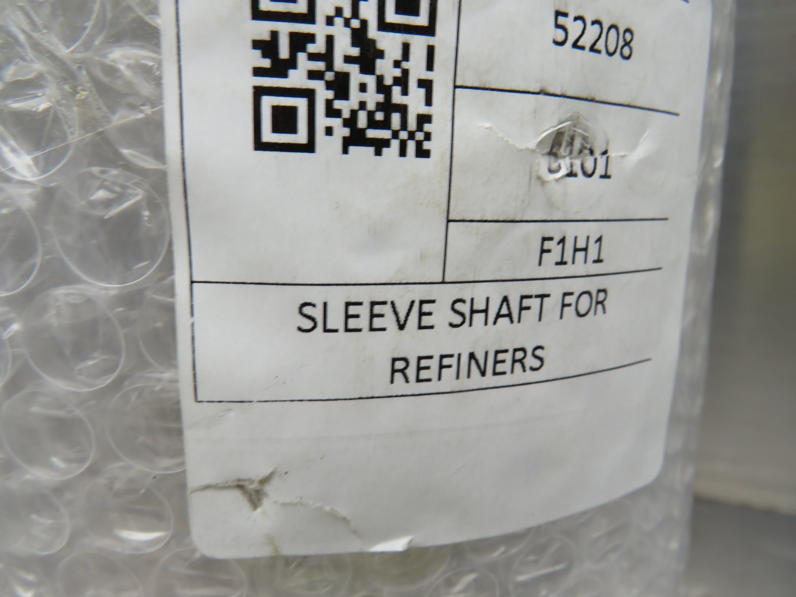 Kadant X28551L6015 Shaft Sleeve SS 16.25″L x 6.5″W x 5-3/4″B For Refiners