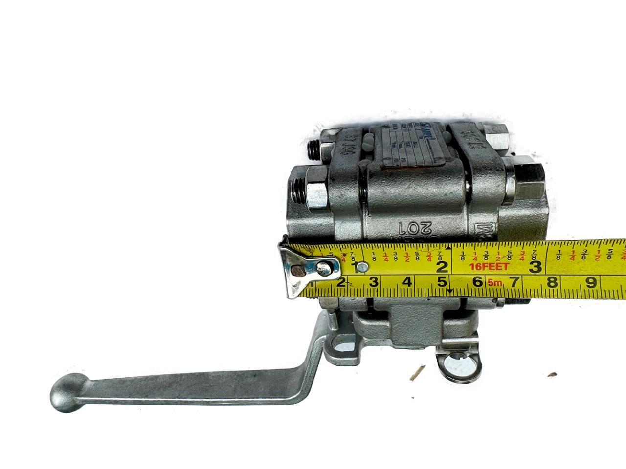 Sharpe 1/2″ CF8M 201 Full Port Ball Valve NEW FREE FAST SHIP