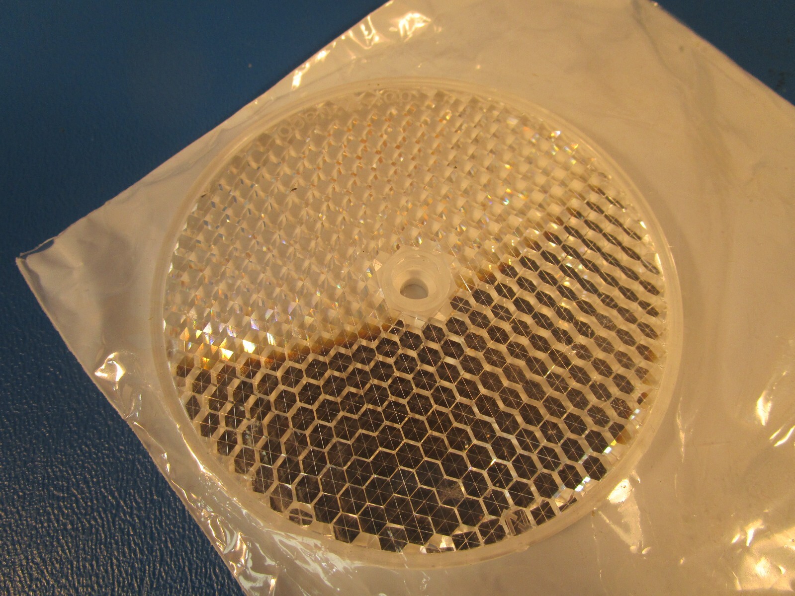 LOT OF 2 BANNER BRT-84, 58979, Retroreflective Sensor Reflector, Circular, Diame