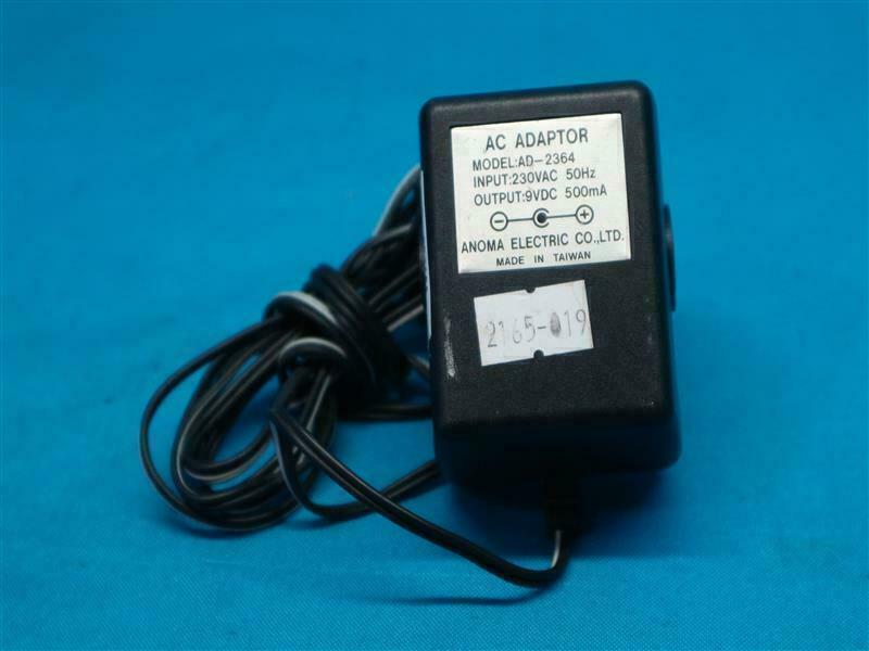 Anoma AD-2364 AD2364 AC Adapter 9VDC 500mA