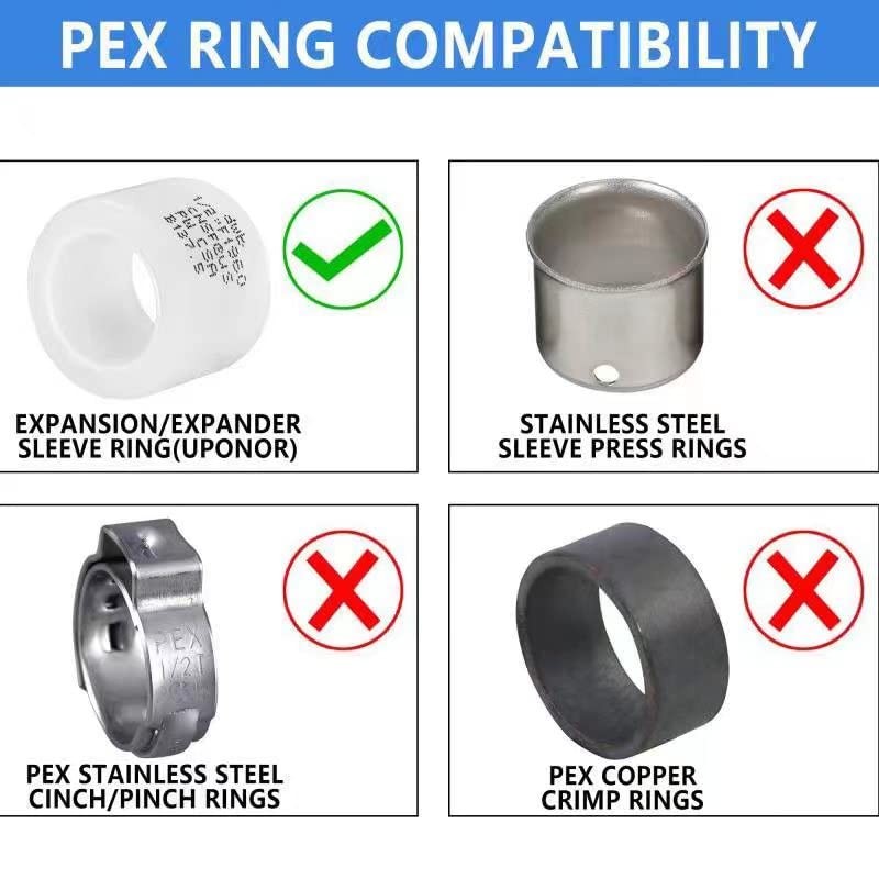 (Pack of 2) Pex Manifold 6 Outlets Open Pex-A Expansion Poly PPSU Manifold 3/…