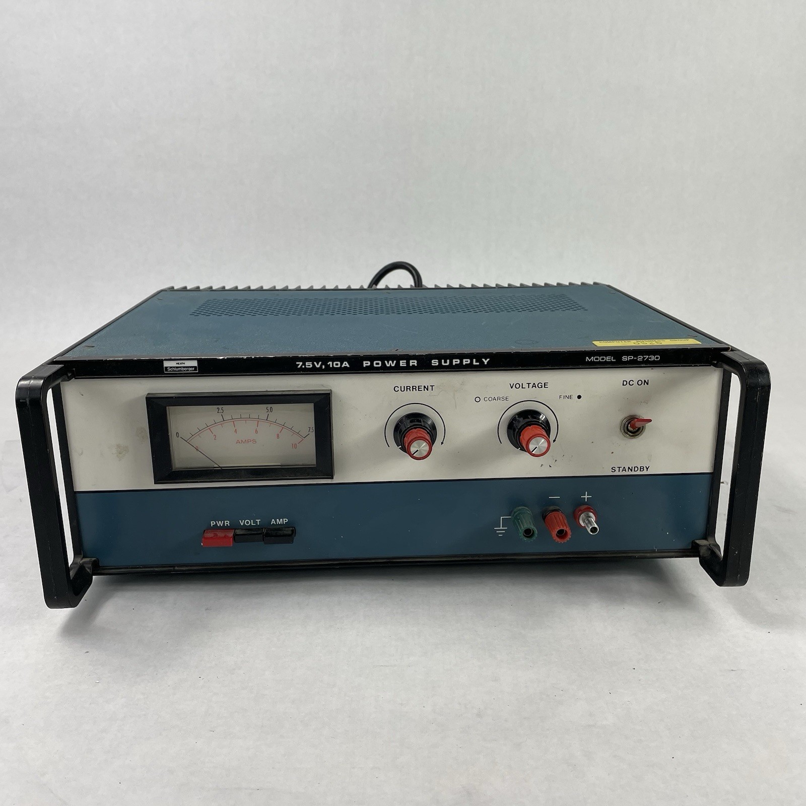 Heath Schlumberger SP-2730 Power Supply 7.5 V 10 A