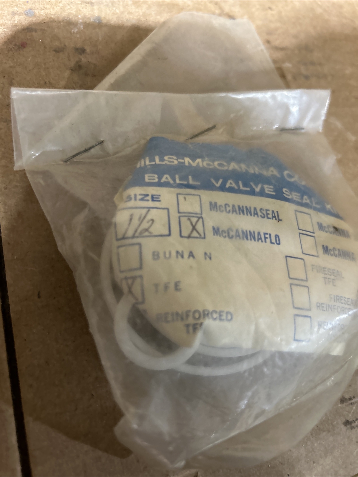 Hills-McCanna Ball Valve Seal Kit 1/2″ TFE P152 (C3A)