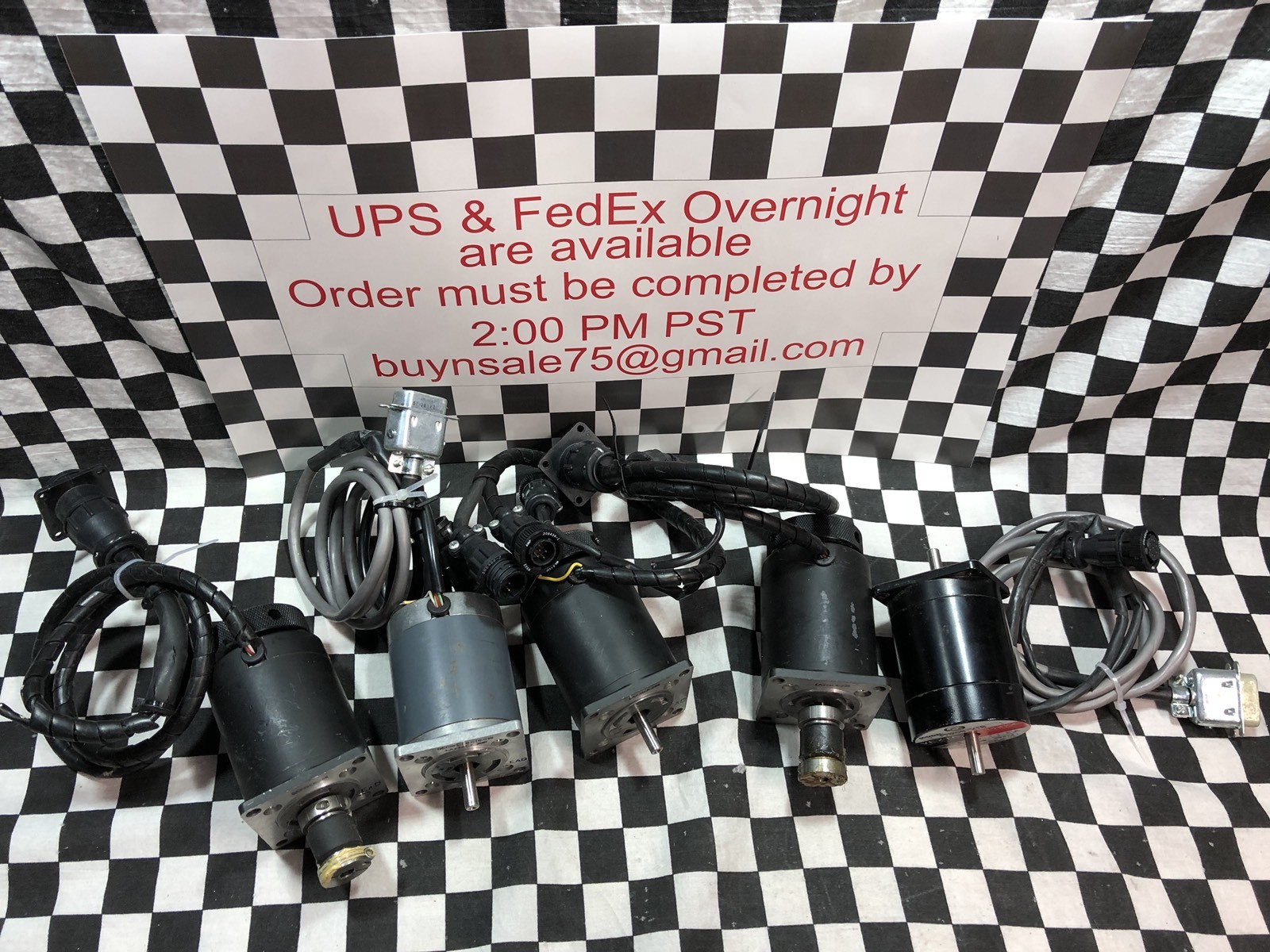 LOT OF 5, ElectroCraft & VEXTA STEPPING MOTOR LA23BCK-28R & PH268-21B,