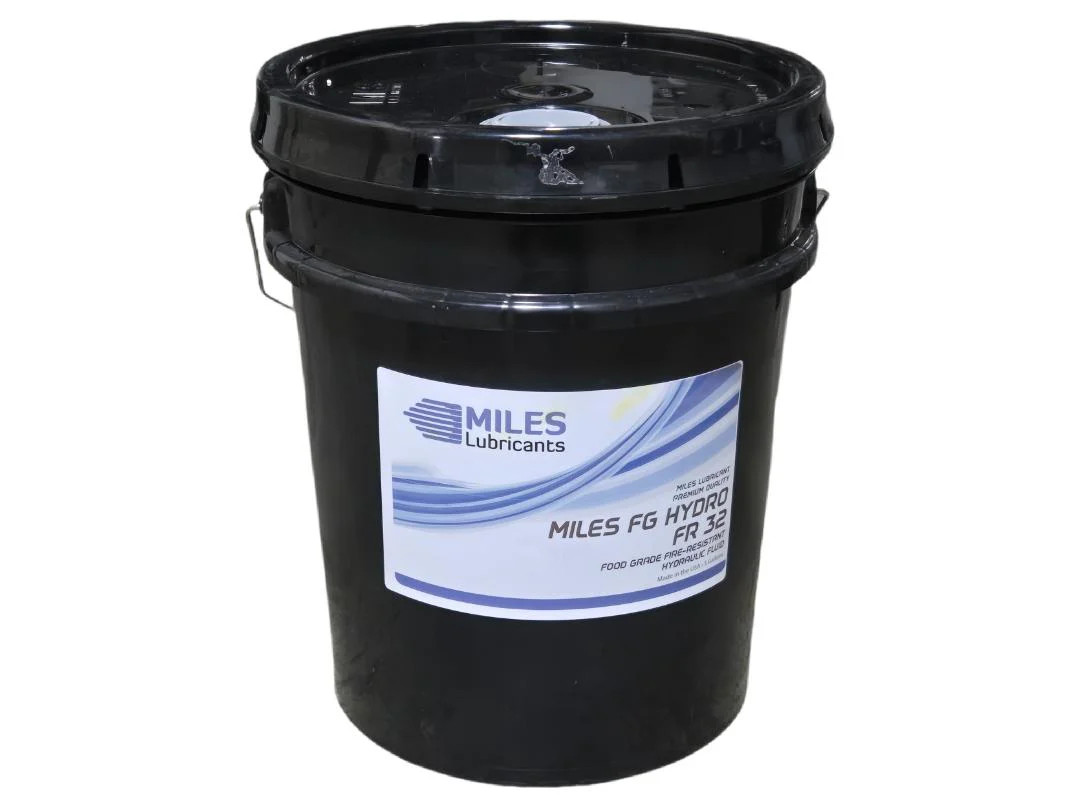Miles Lubricants 444668 ISO 32 5 Gal Hydro Fire Res Food Grade Hydraulic Fluid
