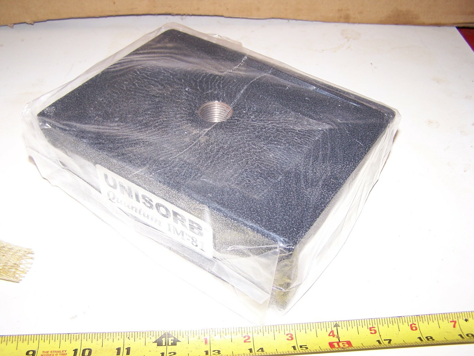 UNISORB Quantum IM-81 Isolation Pad Injection Molding Die Casting Machines NEW!!