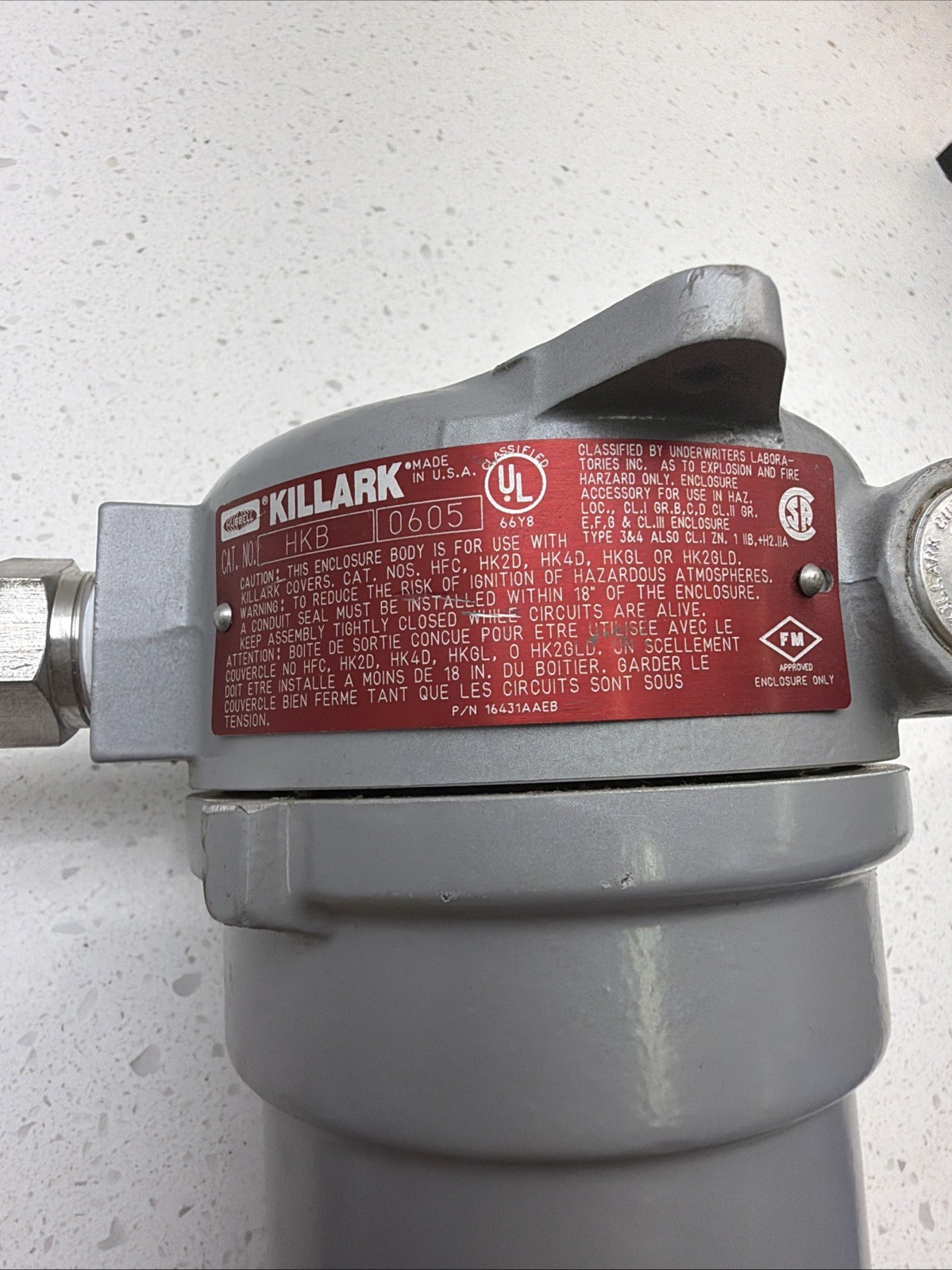 ASI A04-R-024-0-S Hubbell Killark HK2D0405/HKB0605