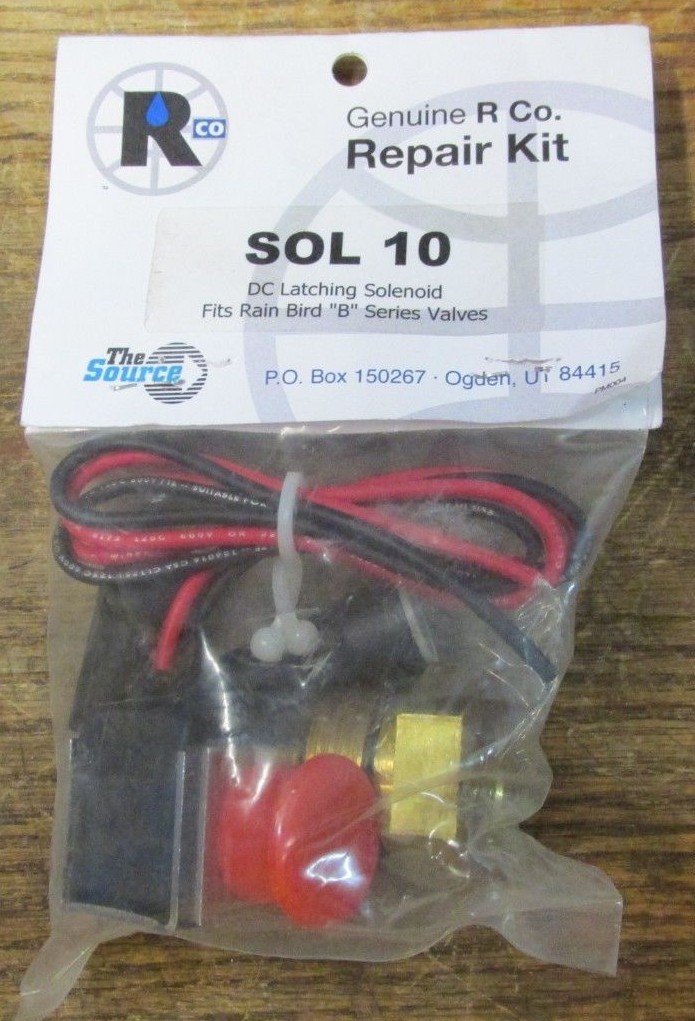 NEW NOS R Co. SOL 10 Repair Kit DC Latching Solenoid Fits Rain Bird B Series