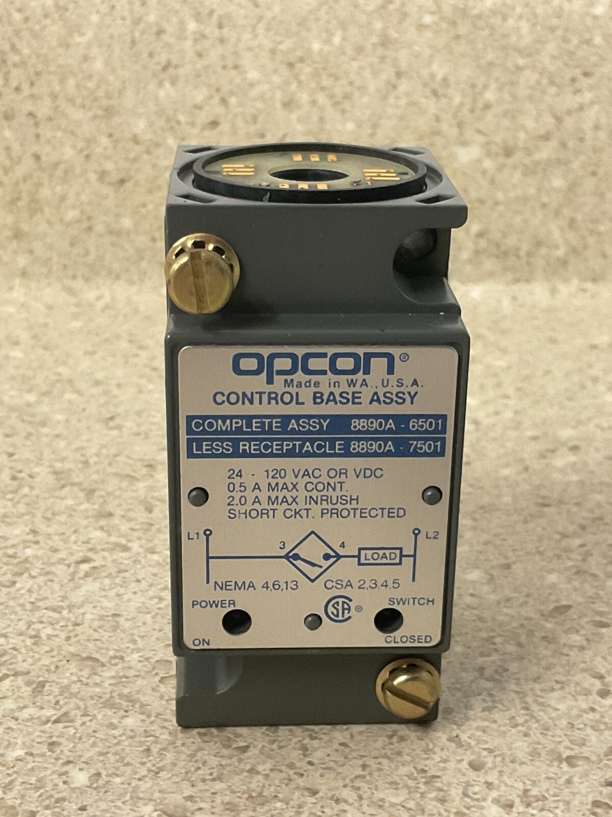 Eaton Cutler Hammer Opcon 8890A-6501 NEW