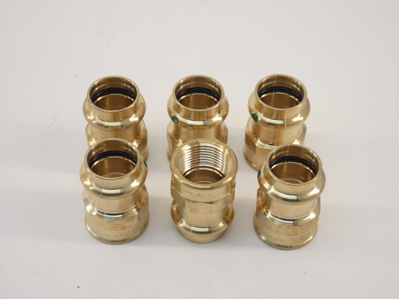 *Lot of 6* Viega 3/4″x 3/4″ Threaded Fitting – NEW Surplus!